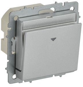 Выключатель карточный IEK Brite BR-V11-0-10-K47 алюминий