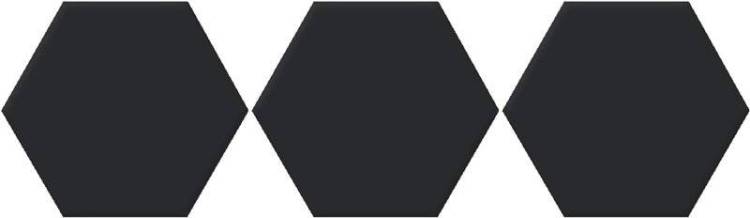 Керамогранит Oset Versalles Hex Black 20x24
