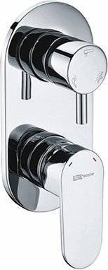 Смеситель для ванны с душем Wasserkraft Dinkel 5871 С ВНУТРЕННЕЙ ЧАСТЬЮ