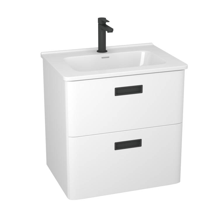 Тумба с раковиной Veneciana Tuscany 60 56080 белый матовый