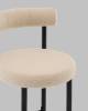 Стул полубарный Stool Group Флорео vd-plb-floreo-fl-beige бежевый, букле фото 8