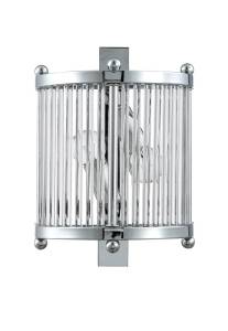 Бра Crystal Lux Tadeo AP2 CHROME/TRANSPARENTE