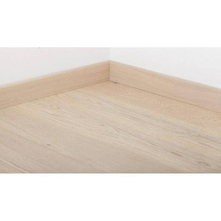 Плинтус шпонированный Tarkett Tанго P Oak Robust White (П Дуб Робуста Белый) 2400x80x20