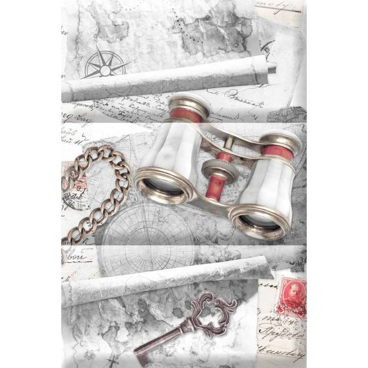 Панно Absolut Keramika Monocolor Composicion Aventura Grey C 15x22.5