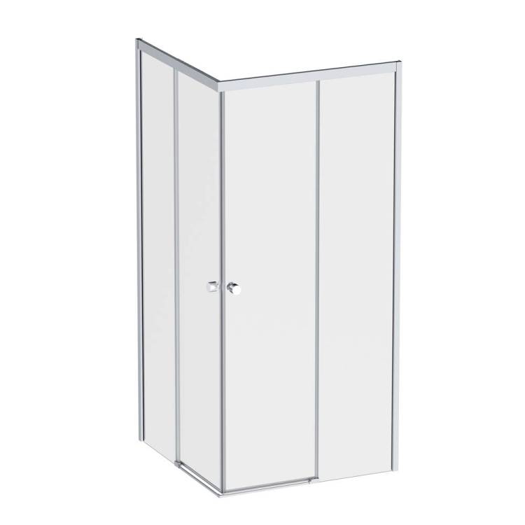 Душевой уголок AM.PM X-Joy W94G-403-9090-МТ1К профиль хром матовый, стекло прозрачное, 90x90
