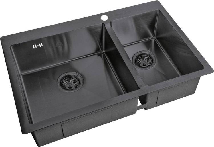 Мойка кухонная ZorG Steel Hammer SH 78-2-51-L GRAFIT графит