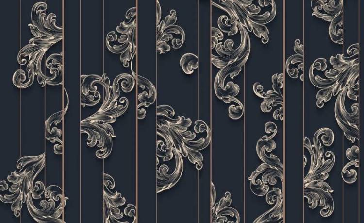 3D Фотообои Artegrafico «Волны Посейдона» PL-017 акварель