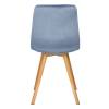 Стул Bradex Home Easy FR 0963 бирюзовый с ножками под дерево фото 4
