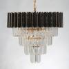 Подвесная каскадная люстра хрустальная De City Бриз 111014308 фото 3