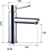 Смеситель для раковины Remer Minimal N11A фото 2