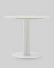 Стол Stool Group Терралино SO 298-86411 керамика белый матовый, основание металл белый 90x90x77 фото 2