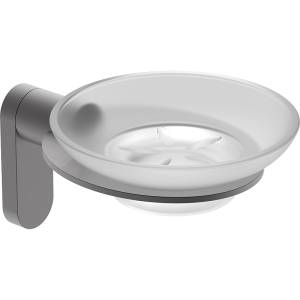 Мыльница Raglo R300.02.09 с держателем, Графит