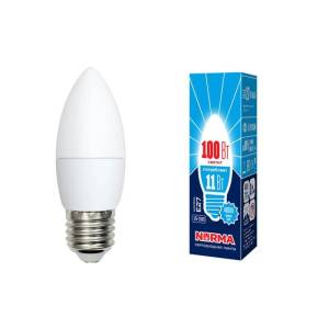 Лампа светодиодная Volpe Norma LED-C37-11W/NW/E27/FR/NR
