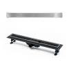 Душевой лоток Timo Super Plast SP10800-PG10800 двухсторонняя решетка, сатин фото 2