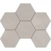 Мозаика Estima Graffito 70433 Mosaic/GF01_NS/25x28.5x10/Hexagon Light Grey Hexagon 25x28.5