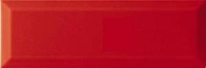 Керамическая плитка Monopole Vitaminic Rojo Brillo Bisel 10x30 Керамическая плитка Monopole Vitaminic Rojo Brillo Bisel 10x30