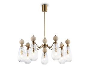 Большая люстра на штанге Ambrella light High Light LH53287