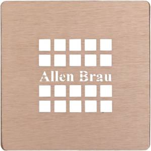 Накладка для сифона Allen Brau Priority 8.310N1-60, медь браш, 12.7x12.7
