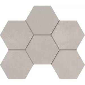 Мозаика Estima Graffito 70433 Mosaic/GF01_NS/25x28.5x10/Hexagon Light Grey Hexagon 25x28.5