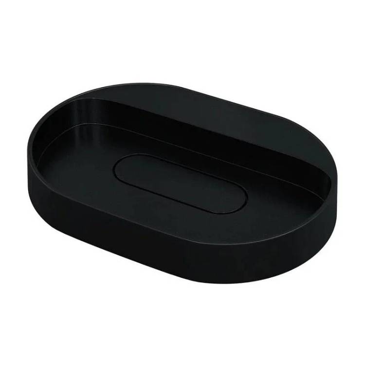 Раковина Uperwood Tanos Quartz RTanosQuartz55K без отверстия для смесителя, космос, 55x40