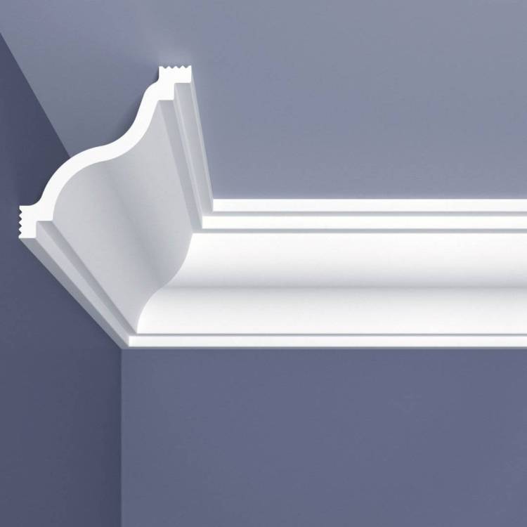 Плинтус потолочный Bello Deco С 5/80 00-00103722 200x8x8