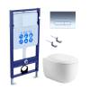 Комплект Aquatek Альтаир SET AQUATEK АЛЬТАИР cm-017 4в1 кнопка черный матовый