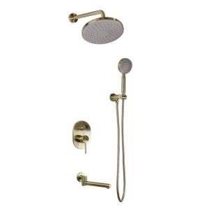 Душевой комплект Bronze de Luxe Scandi 14582BR бронзовый