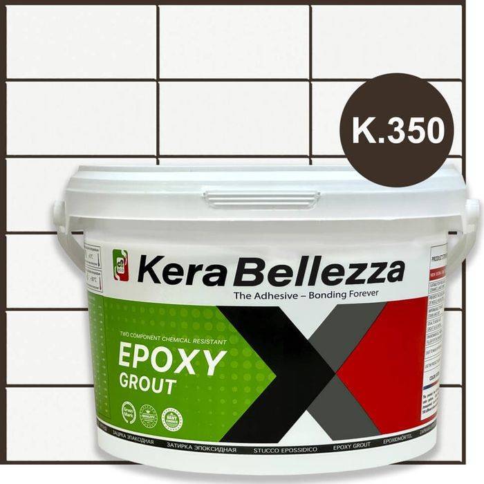 Затирка KeraBellezza Design K.350 цветная эпоксидная 0.33 кг