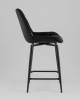 Стул полубарный Stool Group Флекс AV 405-N28-K14PM-9005(PP) Черный фото 4