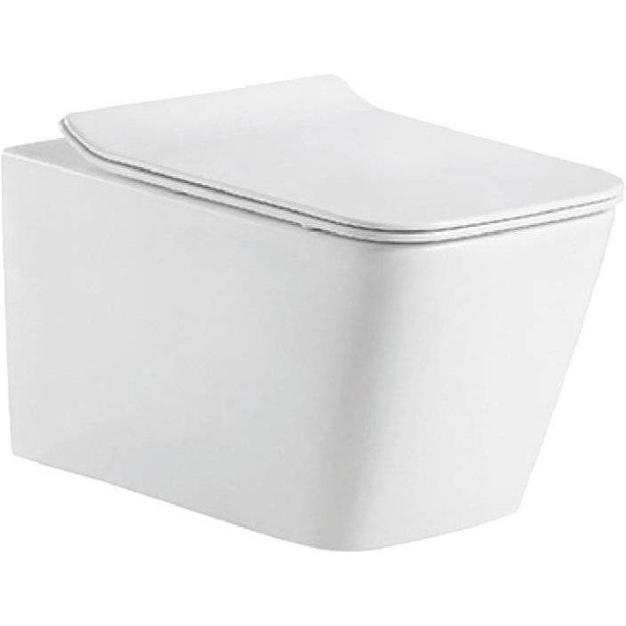 Унитаз подвесной Bravat Manno C21201UW-RUS с крышкой-сиденьем микролифт