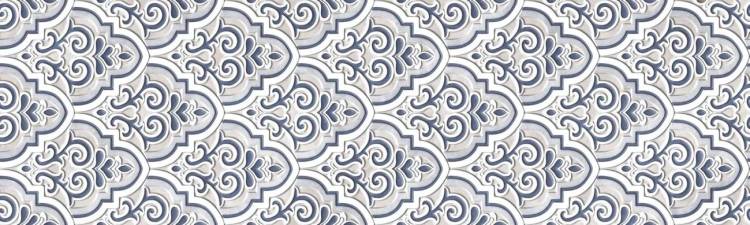 Керамическая плитка Aparici Ona Blue Bow 29.75x99.55