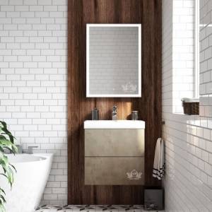 Зеркало-шкаф с подсветкой Art&Max TECHNO AM-Tec-600-800-1D-L-DS-F