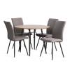 Стул Tetchair Monte Carlo 24610 серый, черный фото 10