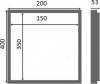 Ревизионный люк Люкер AL-KR 40x20 см, настенный фото 9