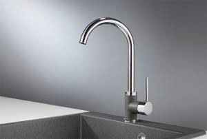 Смеситель для кухни Granula 3125 графит