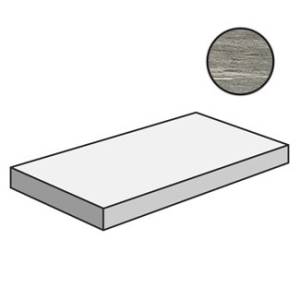 Ступень Italon Скайфолл 620070001551 Гриджио Альпино Угловая Левая Нат Рет 33x160