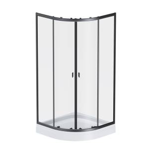 Душевое ограждение Am.Pm X-Joy W88E-205-080BT64 Twin Slide 80x80, c поддоном