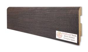 Плинтус Teckwood Цветной Венге Комби 2000x75x16