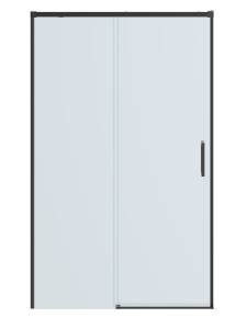 Душевая дверь в нишу Cezares PLANE-BF-1-110-C-GM профиль оружейная сталь, стекло прозрачное, 110x195