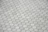 Мозаика LeeDo Pietrine Hexagonal Travertino Silver Mat hex (1.8x3) 28.5x30.5 фото 2