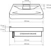 Раковина 1Marka Laundry У71489 60x60 белый фото 4