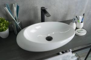 Раковина Gid Creativo N9050 51167 белая, 59x37x14