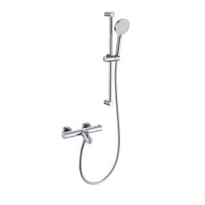 Смеситель для ванны Wonzon & Woghand WW-C2002-A-CR термостатический, с душевым гарнитуром, хром