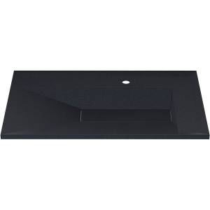 Раковина Uperwood Lotus Quartz 29192032 80 см, космос, черная матовая