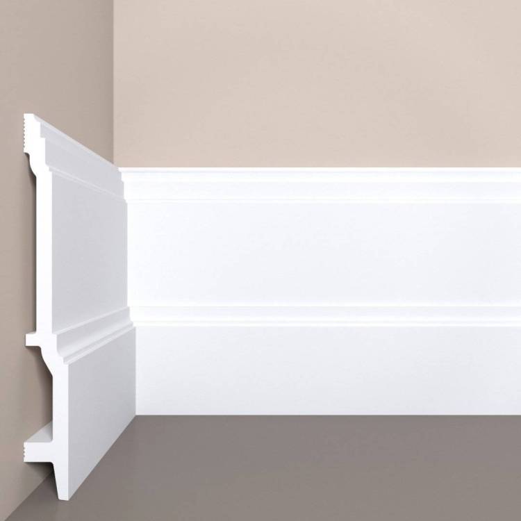 Плинтус напольный Bello Deco XPS POLYMER П 18 00-00104888 200x1.9x20