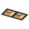 Встраиваемый светильник Lightstar Domino Quadro D5270303BMOD