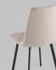 Набор из 4 стульев Stool Group Chilly OS-2011LUM-V seat Lum-31 beige DX4 lumos бежевый, рогожка фото 4
