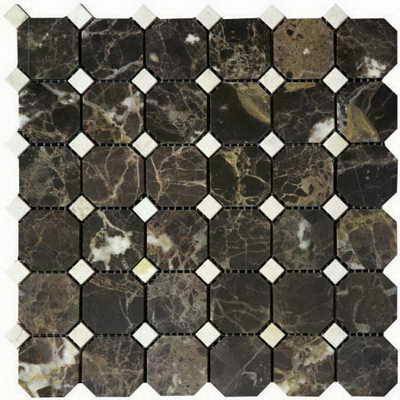 Мозаика Natural Octagon 7M022+7M030-BP 30.5x30.5