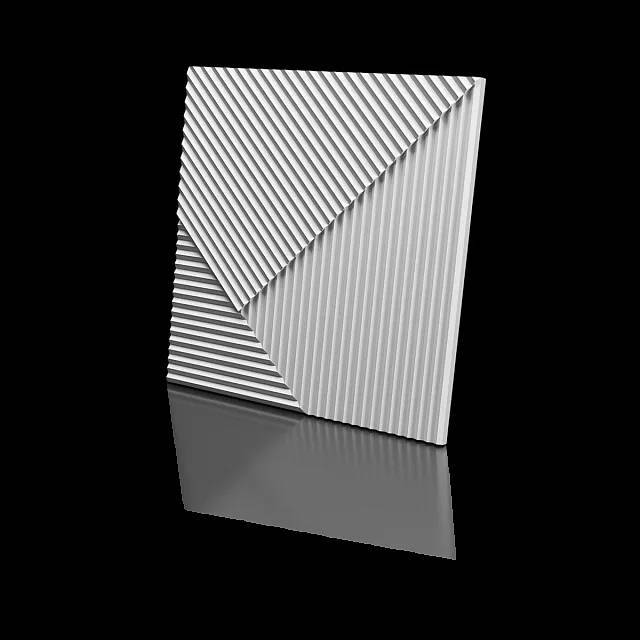 Дизайнерская панель Artpole GD-0008-2 Fields-2 Platinum глянец 60x3.3x60