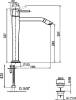 Смеситель для раковины Webert Opera moderna OE830402015 хром фото 2